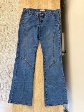 Blue Women's Flared Jeans